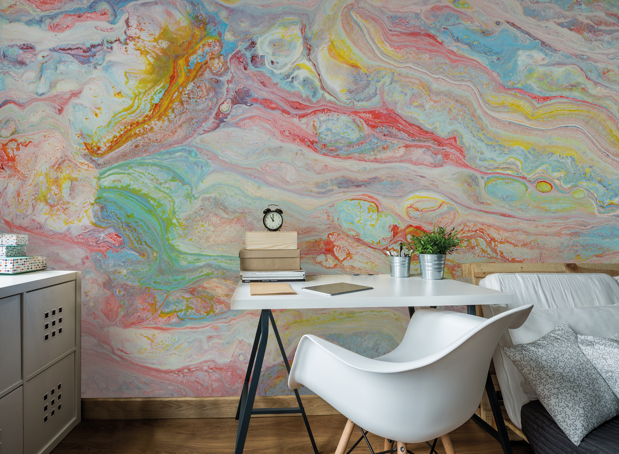 How to style marble wallpaper Wallsauce UK