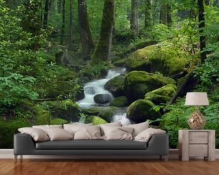 Waterfall Wallpaper & Wall Murals | Wallsauce UK