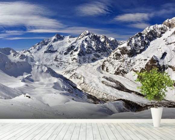 Mont Blanc de Courmayeur Wallpaper Wall Mural | Wallsauce UK