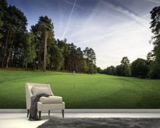 Magic Hour Golf Wall Murals & Photo Wallpaper | Wallsauce UK