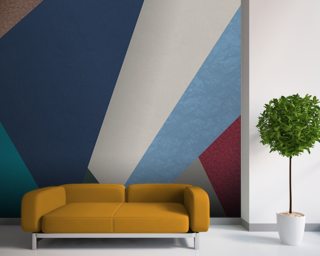 Twisted Pixels Illustration Wall Murals & Wallpaper | Wallsauce UK