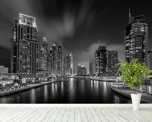 Dubai Marina Wall Mural & Dubai Marina Wallpaper | Wallsauce USA