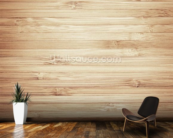 Wood Wallpaper Wall Mural | Wallsauce UK