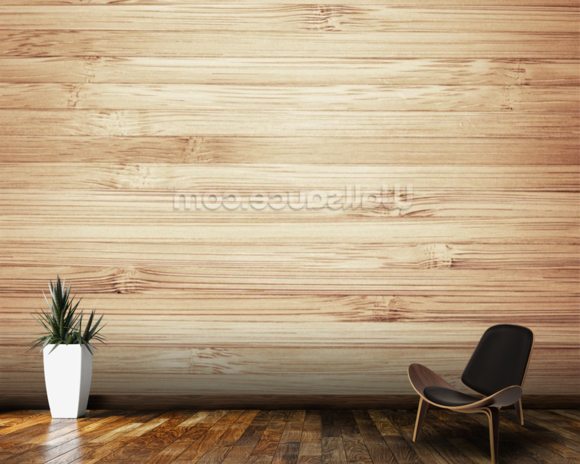 Wood Wallpaper Wall Mural | Wallsauce UK