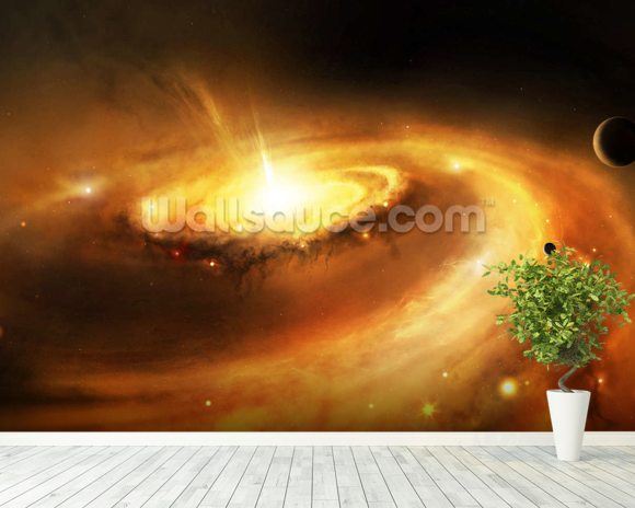 Spiral Galaxy Core Wallpaper Wall Mural Wallsauce Uk 2860