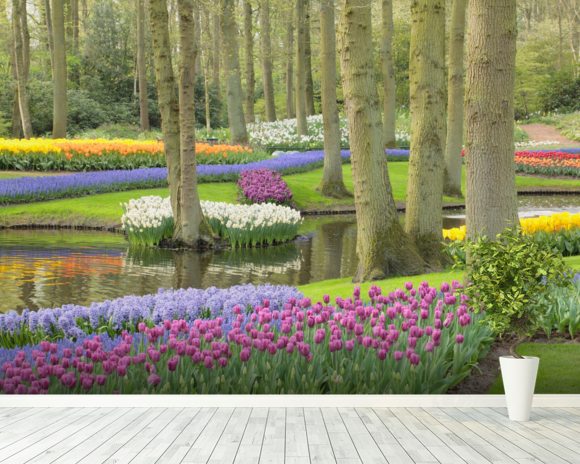 Keukenhof Gardens Wall Mural & Floral Murals | Wallsauce USA