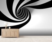 Abstract Spiral Wallpaper Wall Mural | Wallsauce