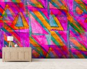 Picasso - Purple Cubism Wallpaper Wall Mural | Wallsauce USA
