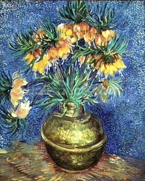 Gogh, Vincent van | Crown Imperial Fritillaries in a Copper Vase | Wall ...