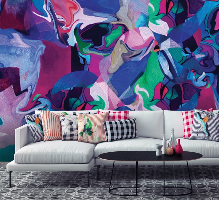 Bright Bold  Colourful Wallpaper  60 Modern Fun Designs  Bobbi Beck