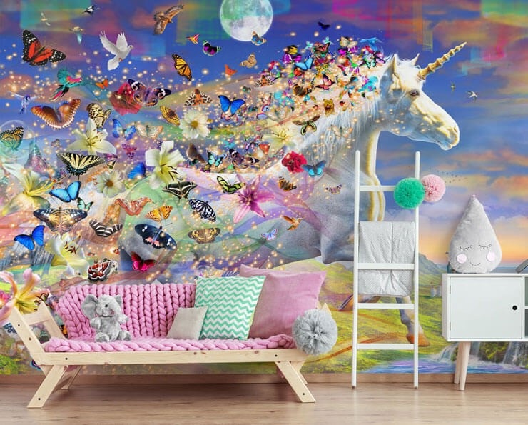 Rainbow Bedroom Decorating Ideas