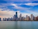 Chicago Skyline Wall Mural | Chicago Skyline Wallpaper