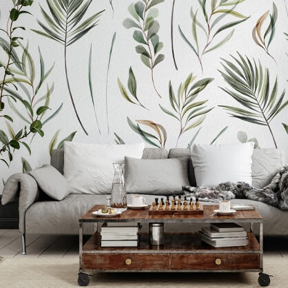 Botanical Wallpaper and Wall Murals | Wallsauce US